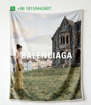 Balenciaga Throw Blankets